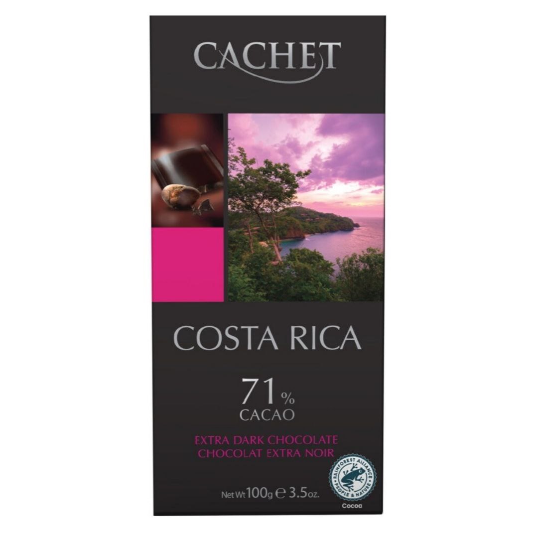 Cachet Шоколад чорний Costa Rica (71% cacao) 100g