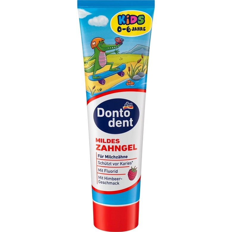 DM Зубна паста Dontodent Kids (0-6 jahre) 100ml
