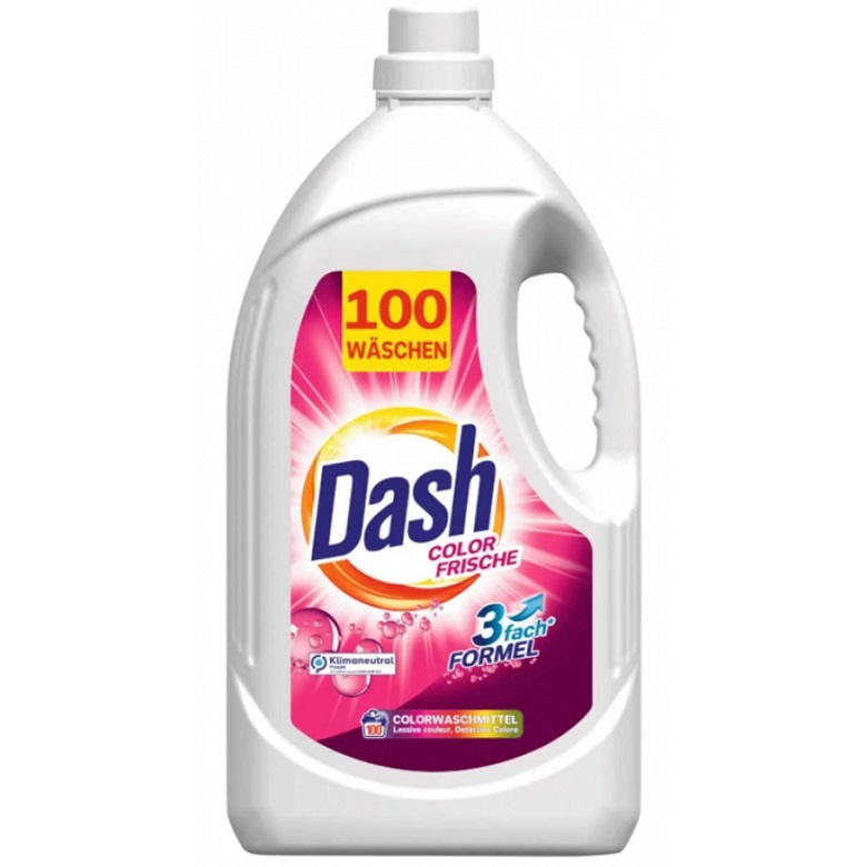 Dash Гель для прання кольорових речей Color Frische, 100 WA 5L