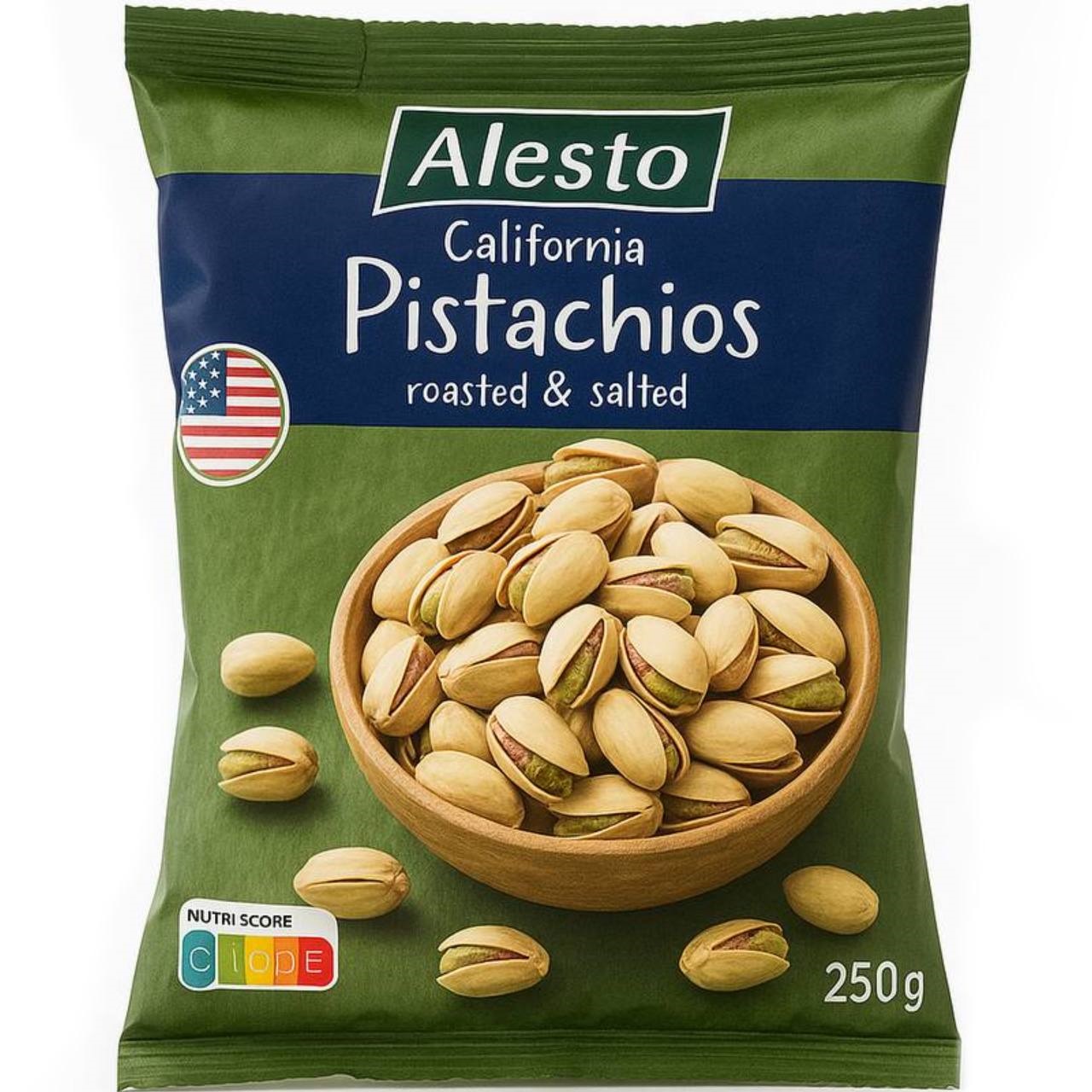 Alesto Фісташки смажені,  солені 250g