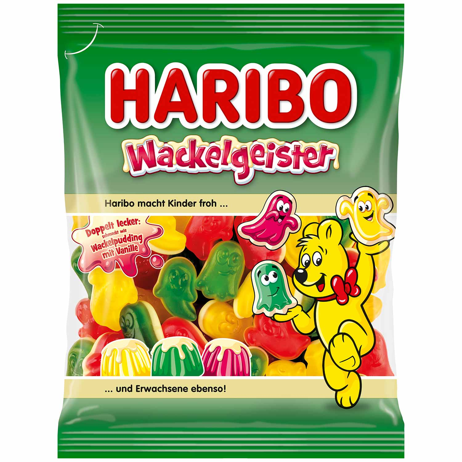 Haribo Цукерки Желейки Wackelgeister 160g