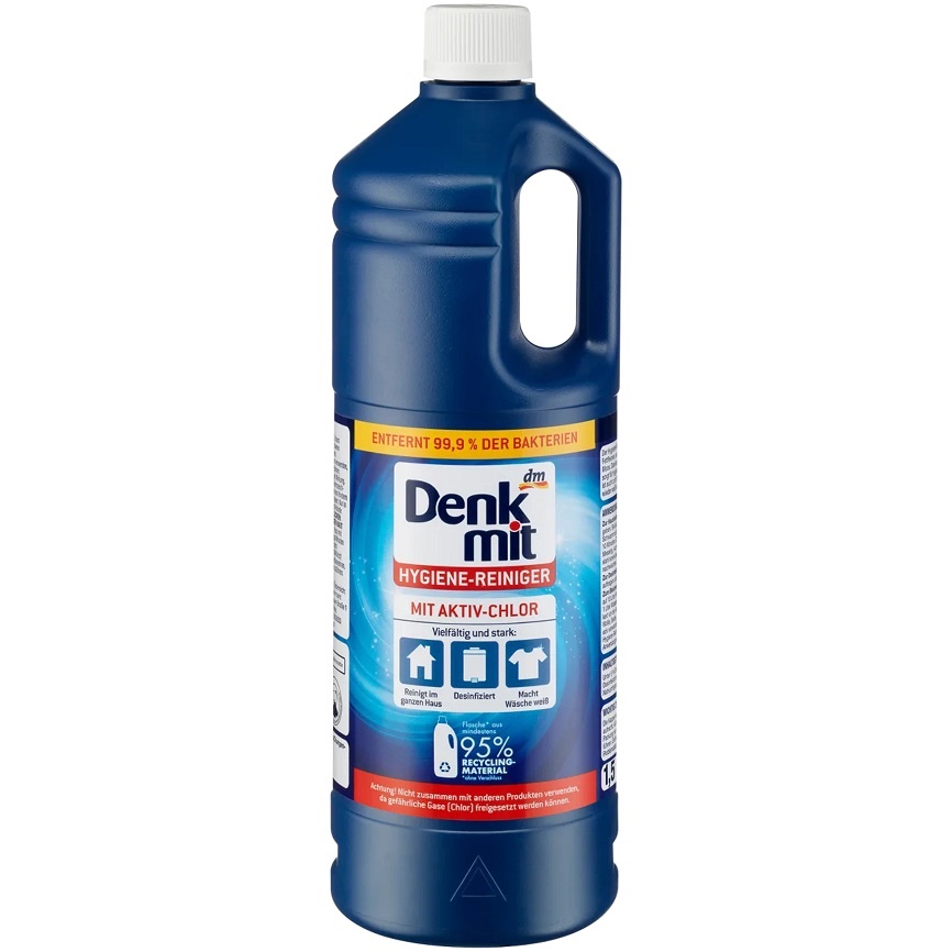 DM Гігієнічний засіб для дезінфекції Hygienereiniger mit Aktiv-Chlor 1,5L