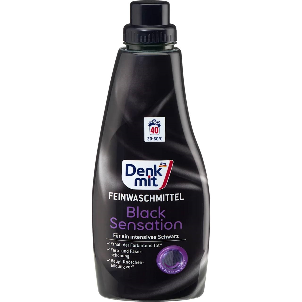 DM Гель для прання Black Sensation (Чорні речі), 40 WA 1L