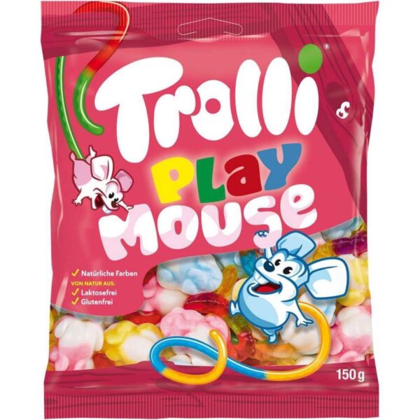 Trolli  Цукерки желейні Play Mouse 150g