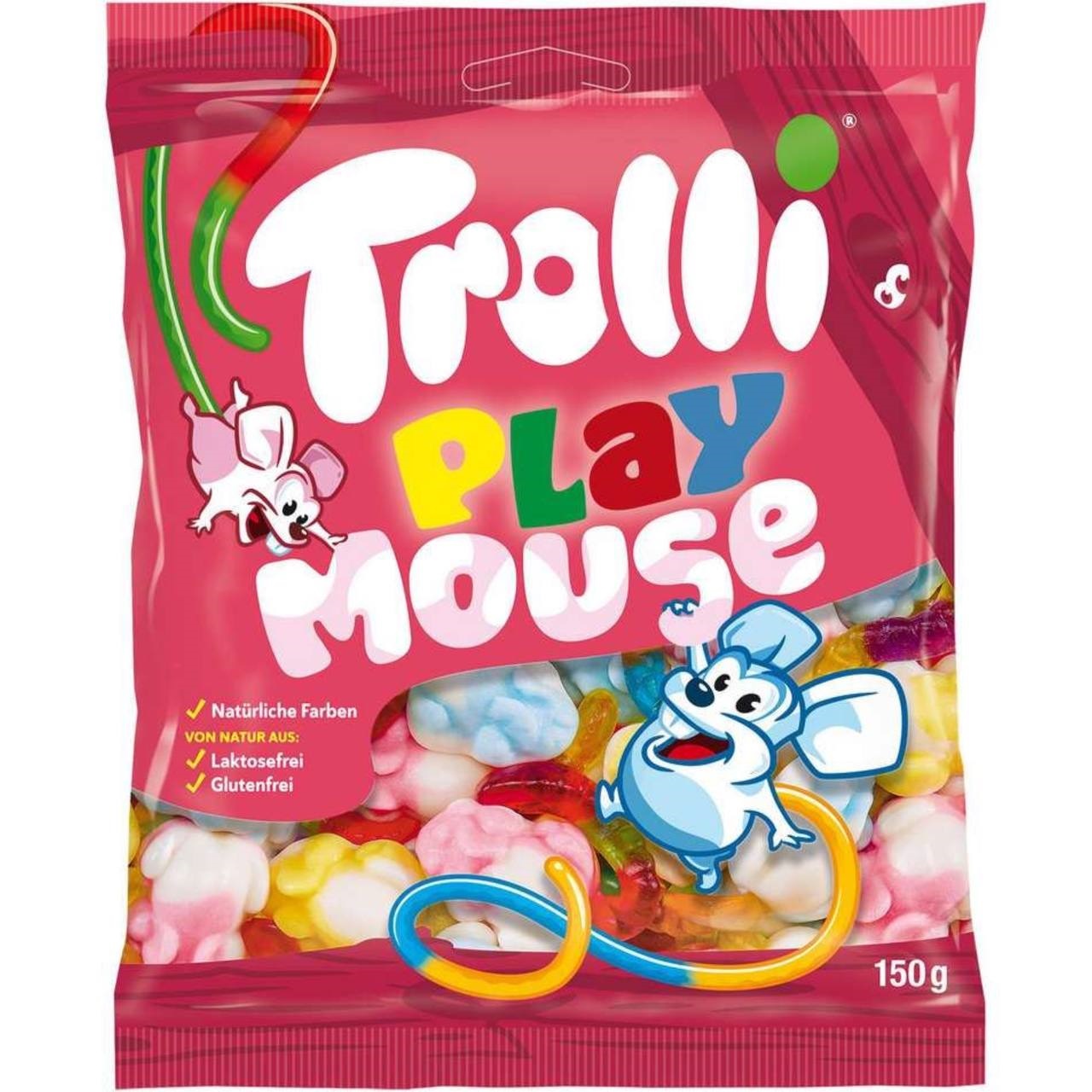 Trolli  Цукерки желейні Play Mouse 150g