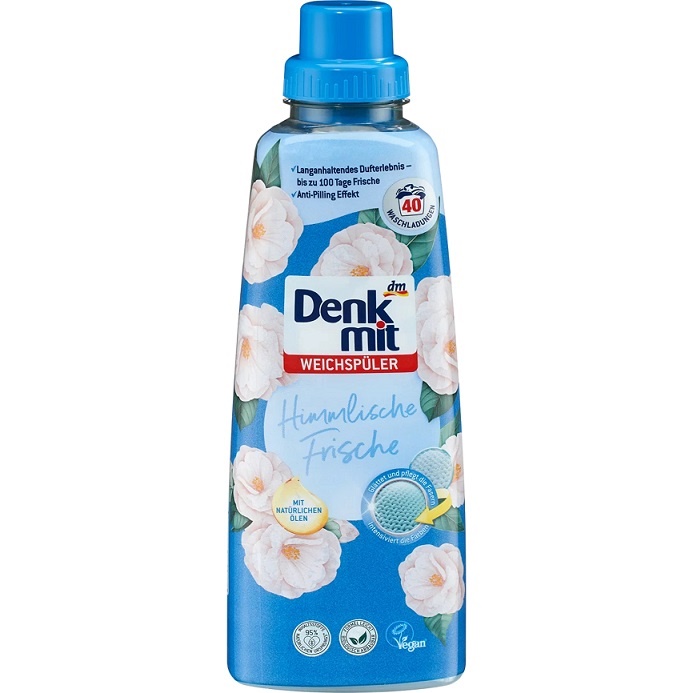 DM Кондиціонер для білизни Weichspüler Himmlische Frische, 40 WA 1L