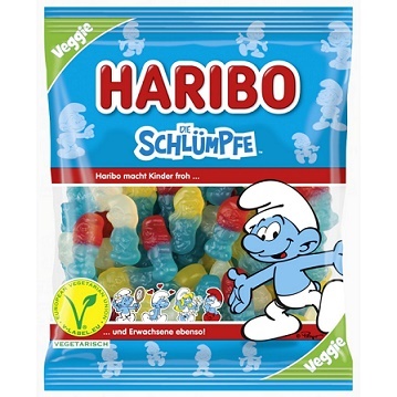 Haribo Цукерки Желейки Schlumpfe 175g