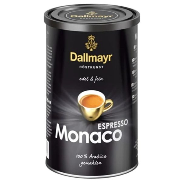 Dallmayr Кава мелена Monaco Еspresso 100% Arabika ж/б - 200 g