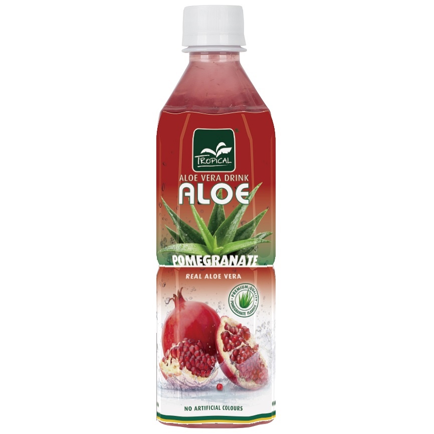 Tropical Напій Aloe Vera Pomergranate (Гранат) 500ml