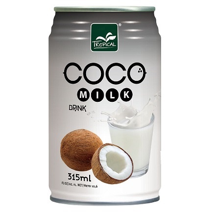 Tropical Напій Coconut Milk (Кокосове молоко) ж/б 315ml