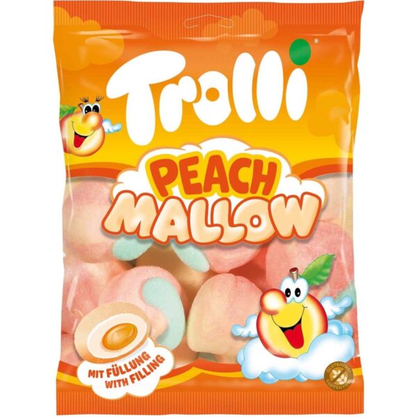 Trolli  Маршмелоу Peach Mallow 150g