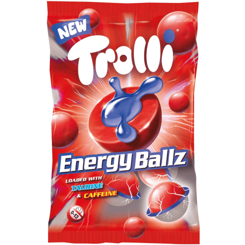 Trolli  Цукерки желейні Energy Ballz 75g