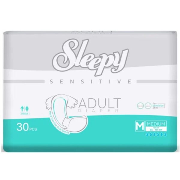 Sleepy Підгузки для дорослих Sensitive Adult M, 30шт