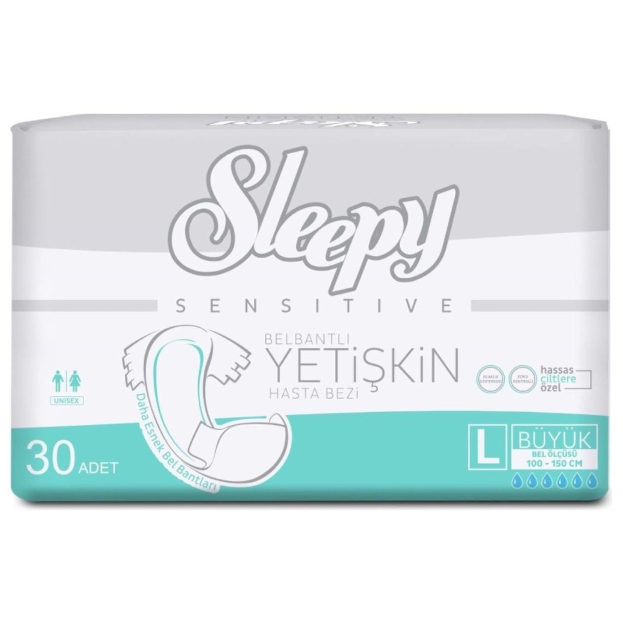 Sleepy Підгузки для дорослих Sensitive Adult L, 30шт