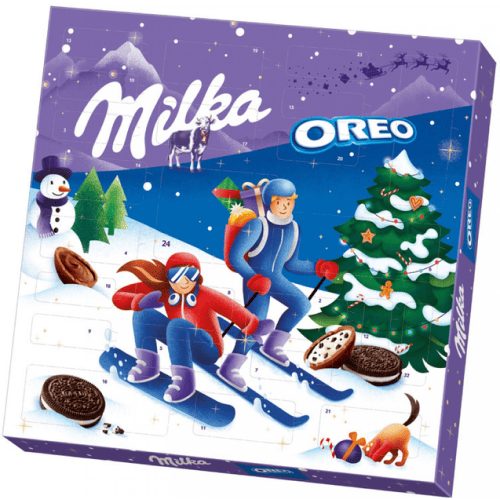 Milka Адвент календар Oreo Skier – 284 g / 10 шт/ящ