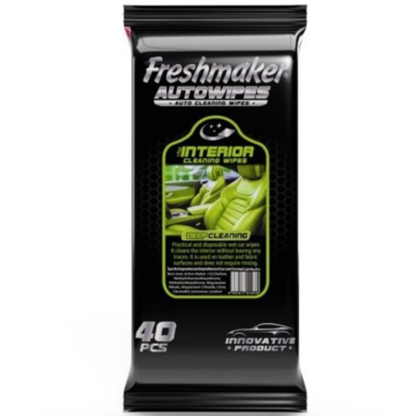 Freshmaker Серветки для прибирання авто Auto Interior (для інтерєру), 40шт