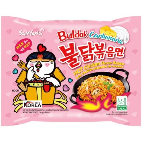Samyang Локшина Buldak Carbonara 130g