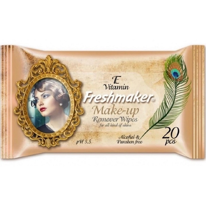 Freshmaker Серветки вологі для зняття макіяжу Make-up, 20шт