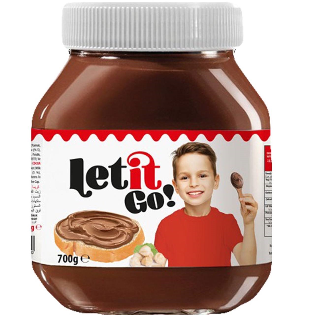 Let It Go Шоколадна паста Huzelnut 700g