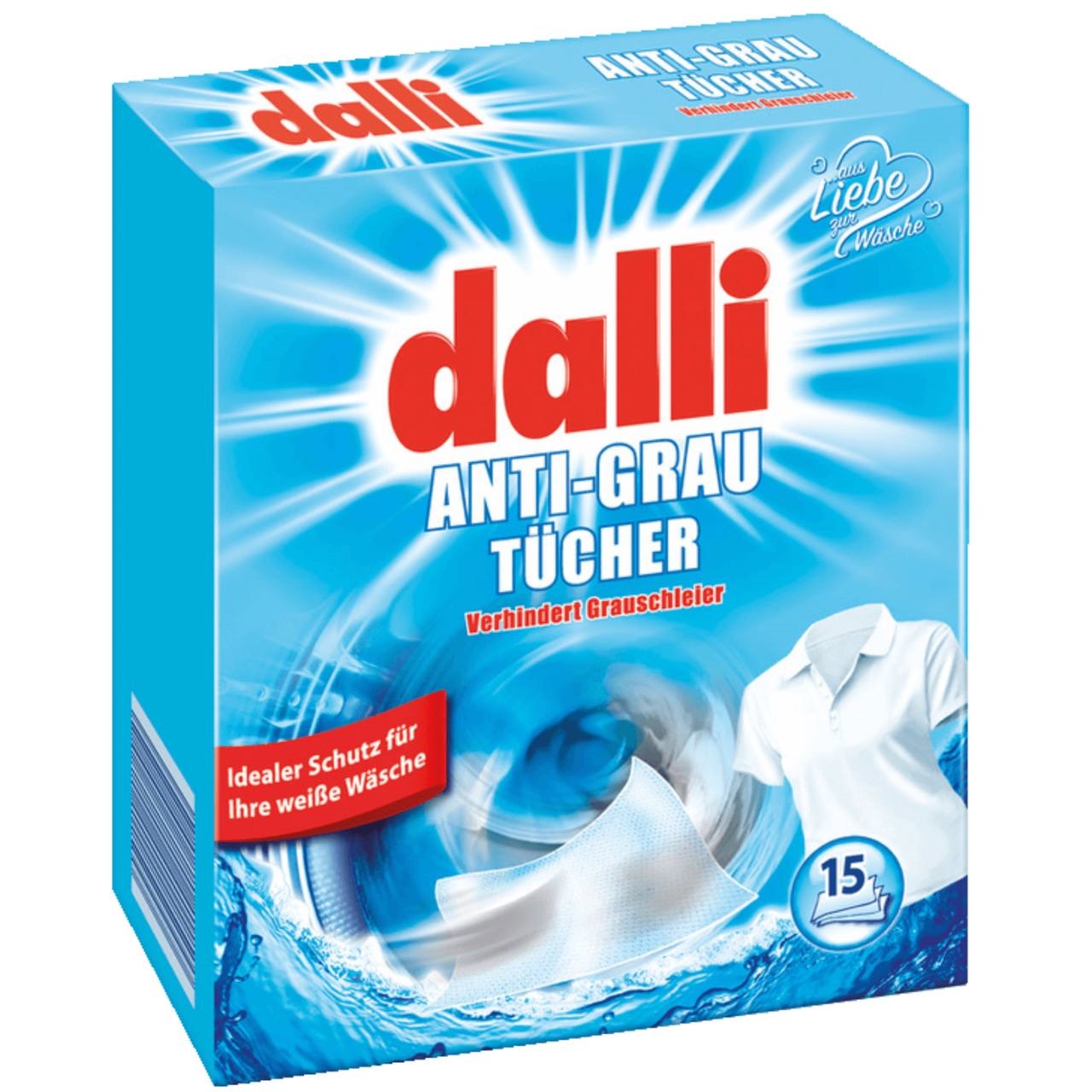 Dalli Серветки для прання White, 15шт.
