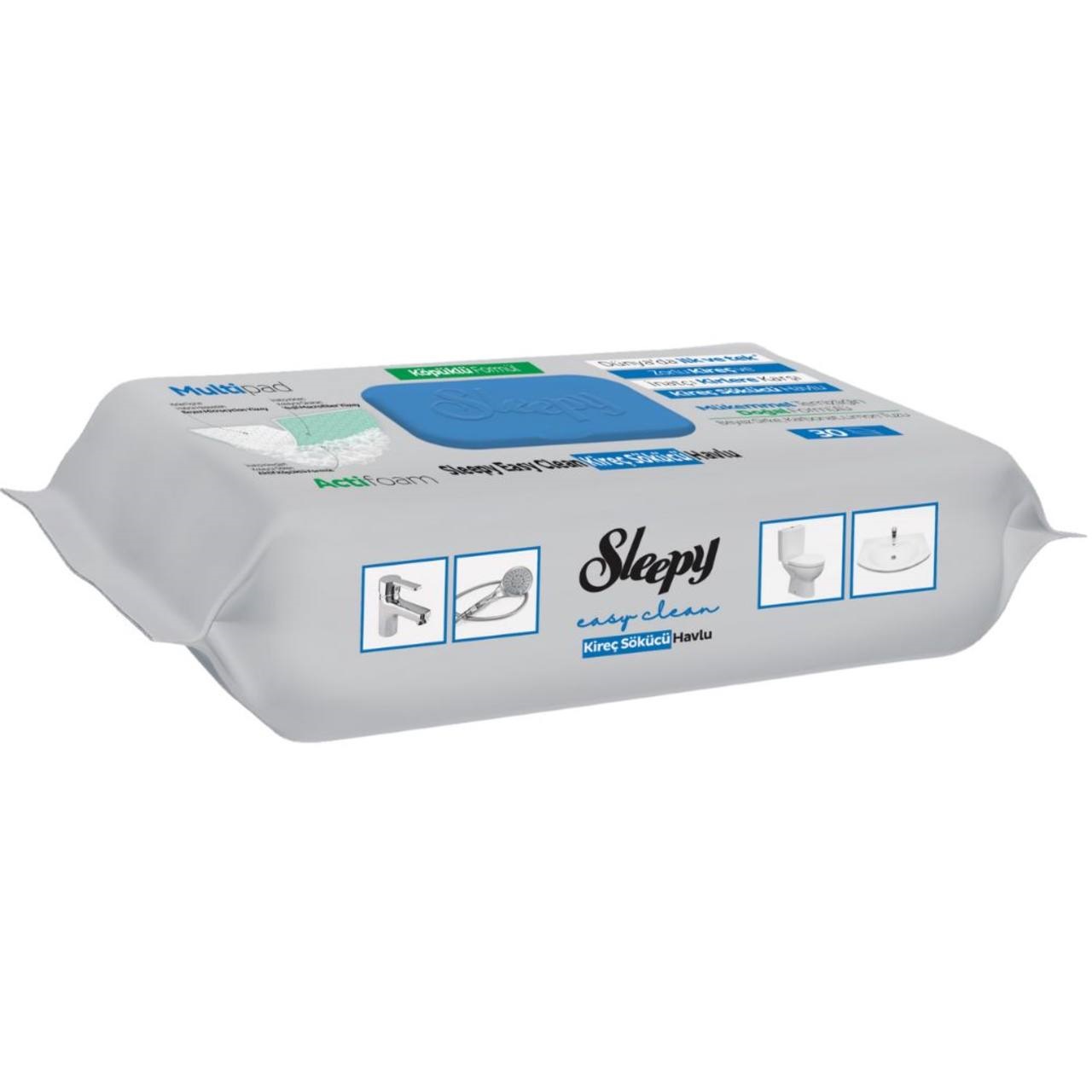 Sleepy Серветки для прибирання ванної кімнати Easy Clean (30шт. в упаковці)