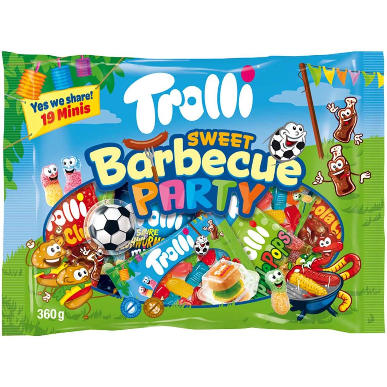 Trolli  Цукерки желейні Sweet Barbecue Party 360g