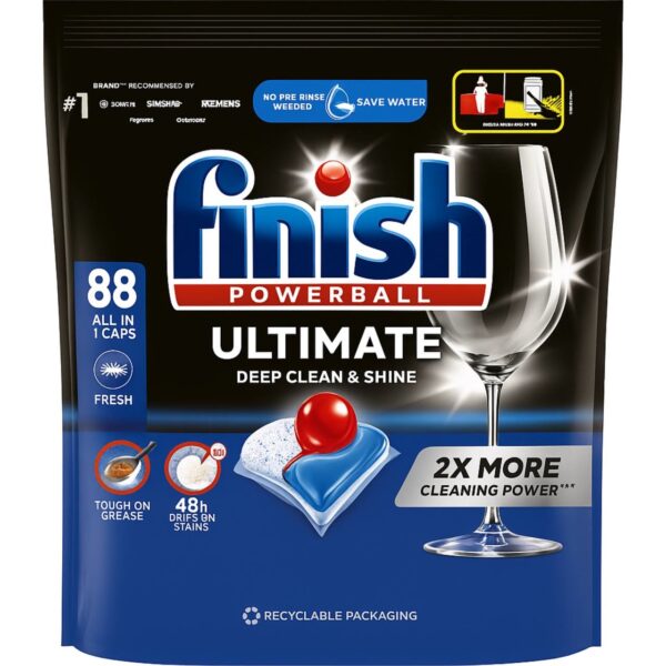 Finish Капсули для посудомийної машини Ultimate Fresh, 88 Caps 1135g