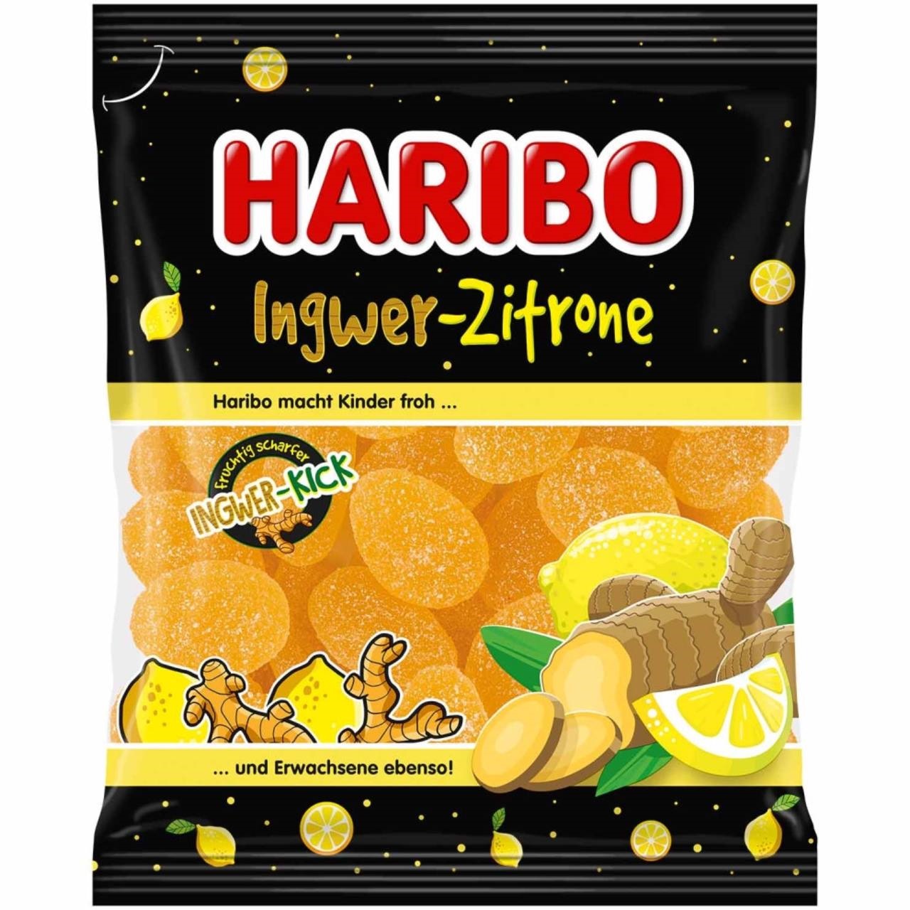 Haribo Цукерки Желейки Ingwer-Zitrone 160g