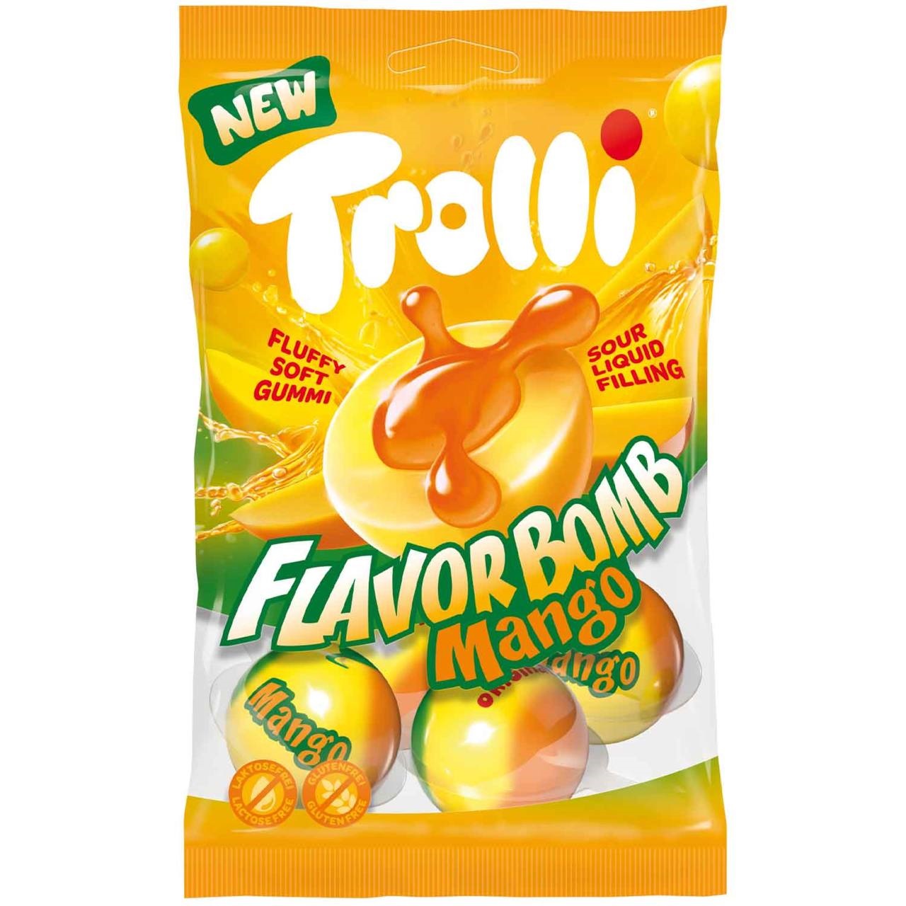 Trolli  Цукерки желейні Flavor Bomb Mango  75g
