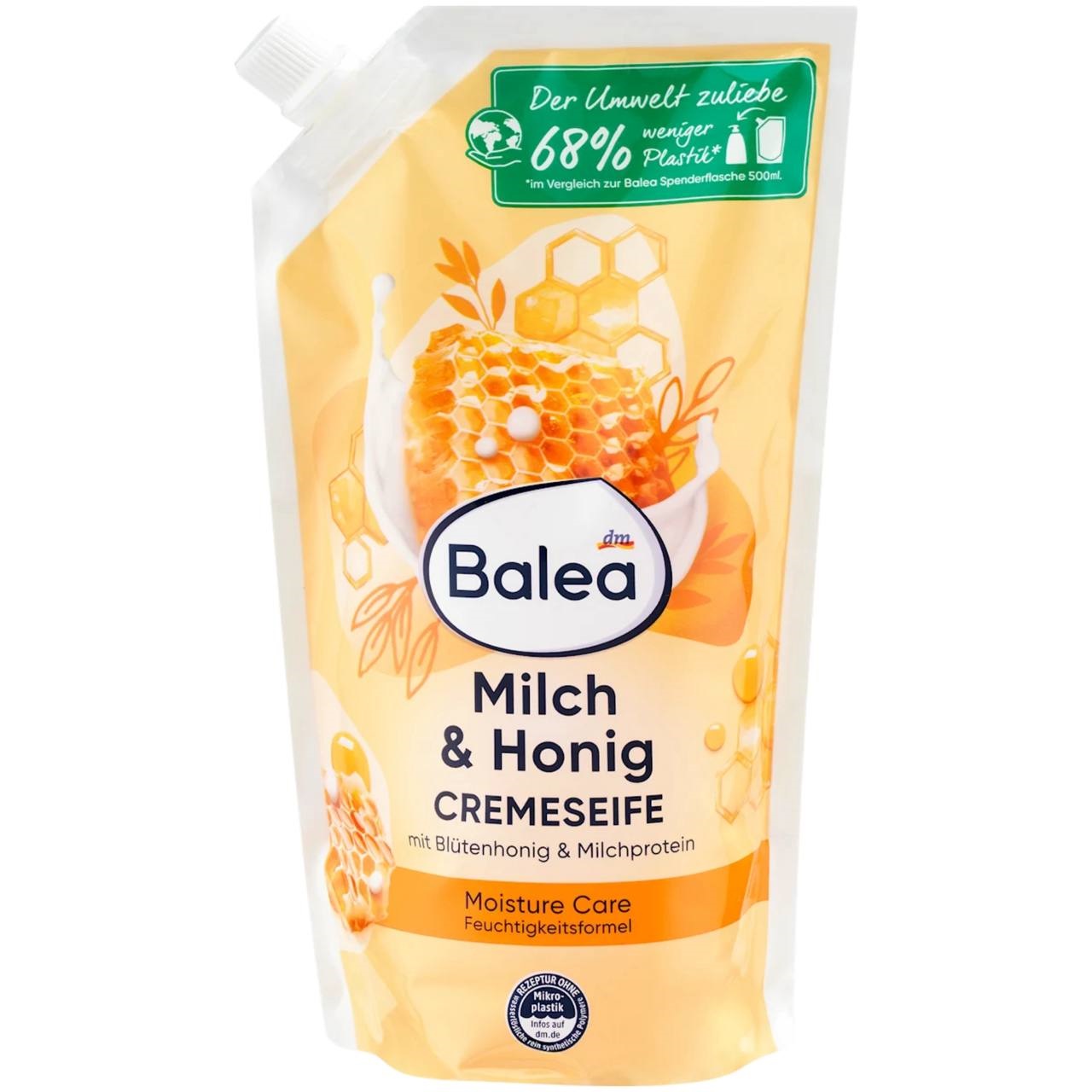 Balea Рідке мило (запаска) Milch & Honig (Молоко та Мед) 500ml