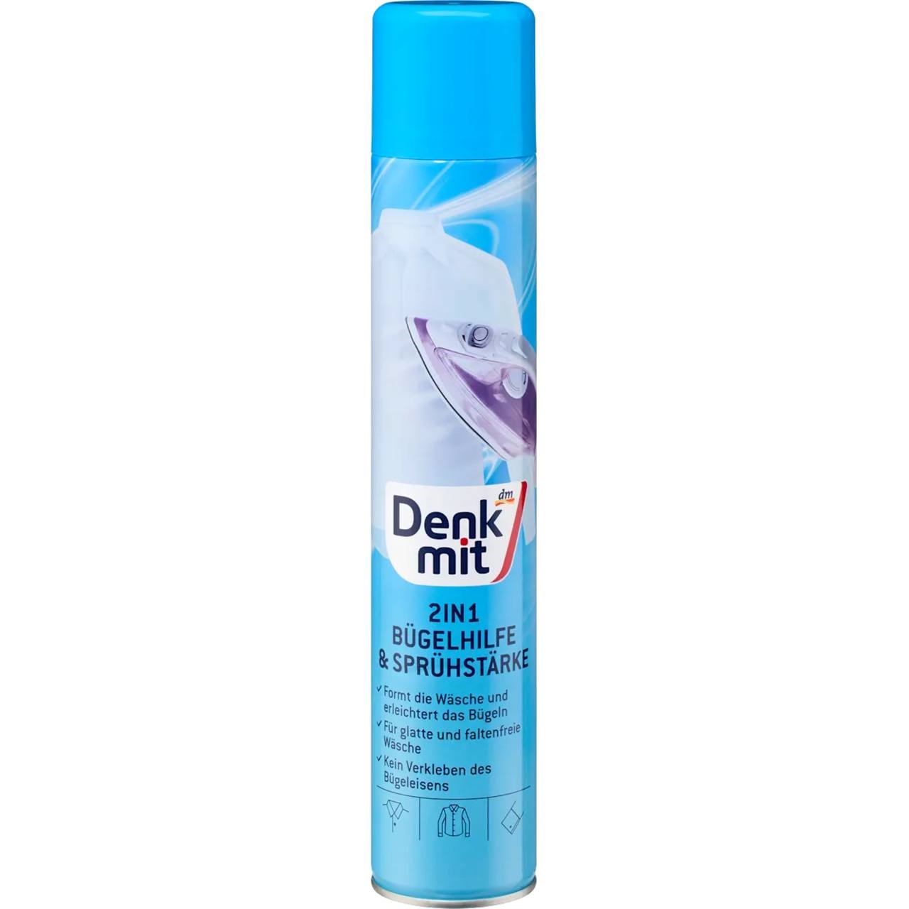 DM Спрей для прасування та накрохмалення речей Bügelhilfe & Sprühstärke 2в1 500ml