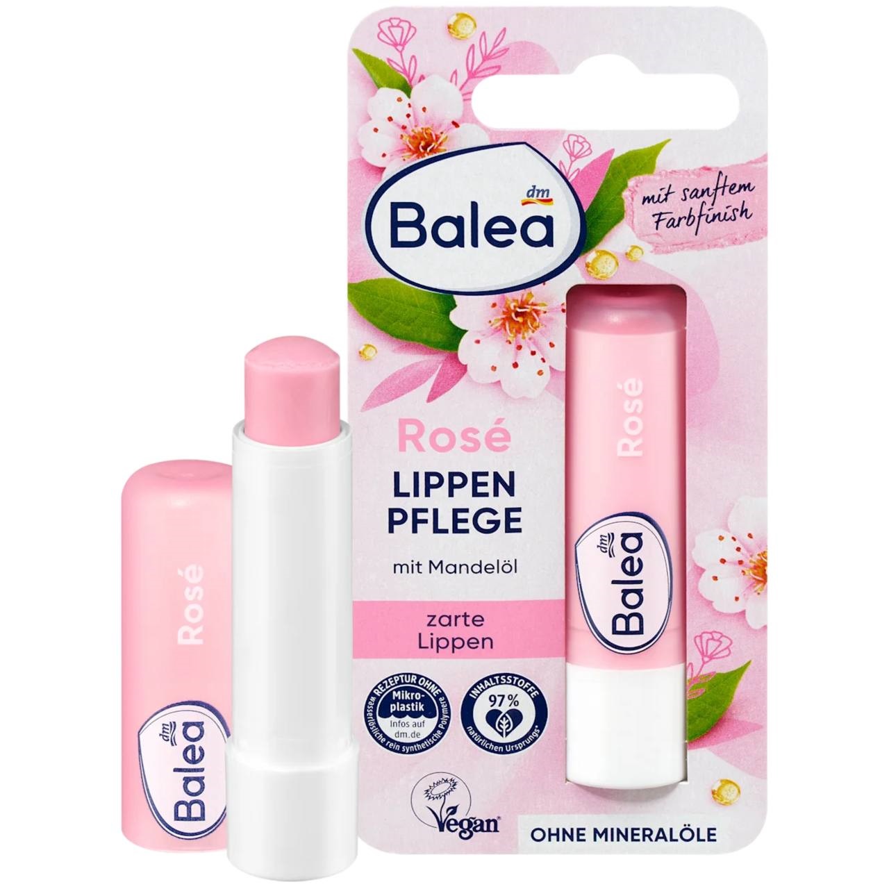 Balea Бальзам для губ Rosé 4,8g