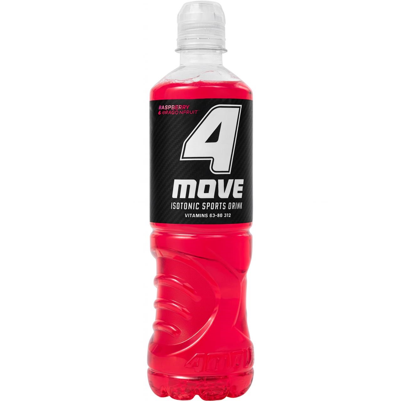 4MOVE Напій Isotonic Raspberry&Dragonfruit (Малина і Пітахая) 750ml