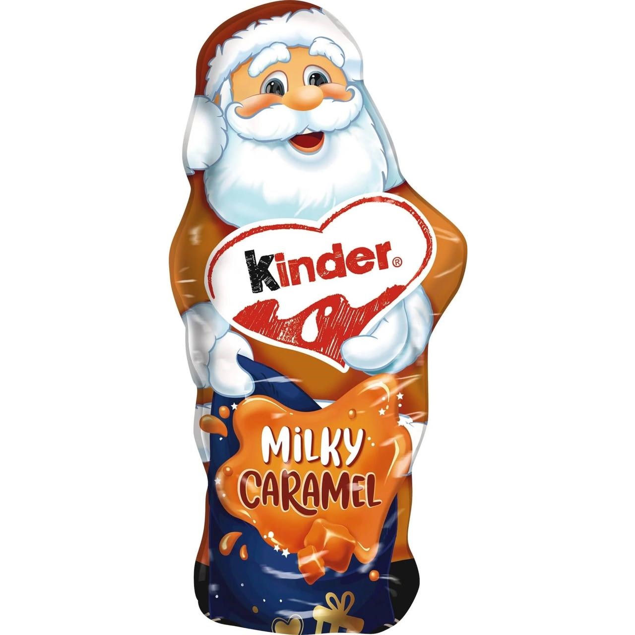 Kinder Шоколадна фігурка Snowman Milky&Caramel 110g