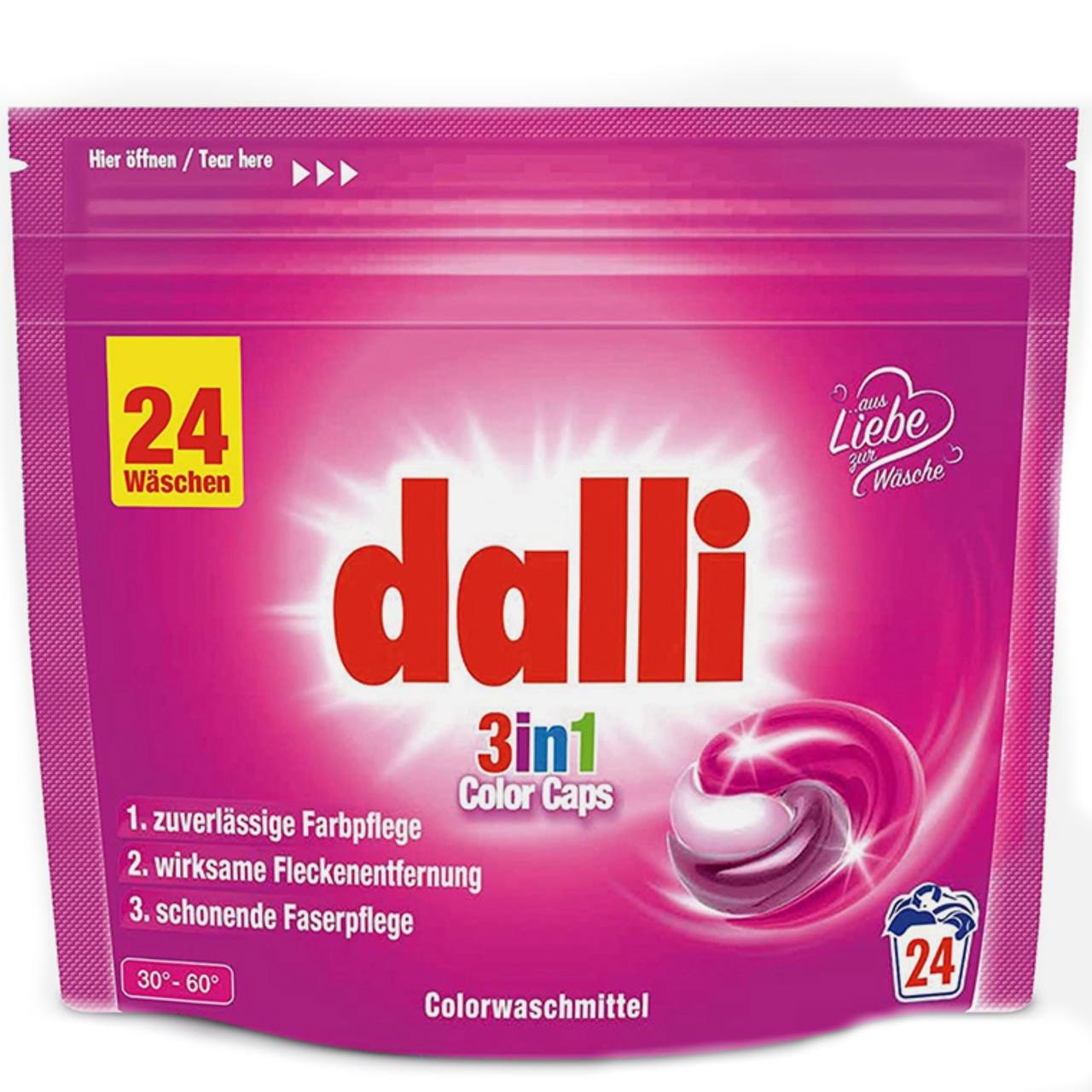 Dalli Капсули для прання 3 in 1 Color 24 WA 636g