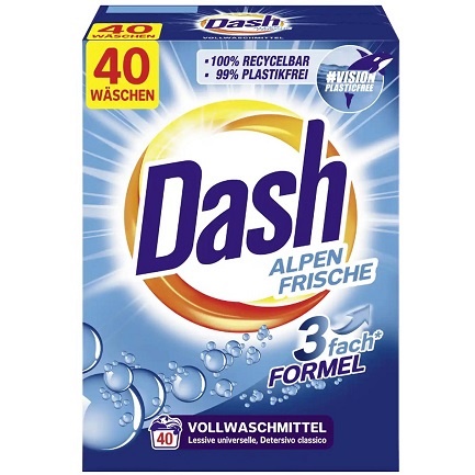 Dash Порошок для прання Alpen Frische (Універсал), 40 WA 2,6kg