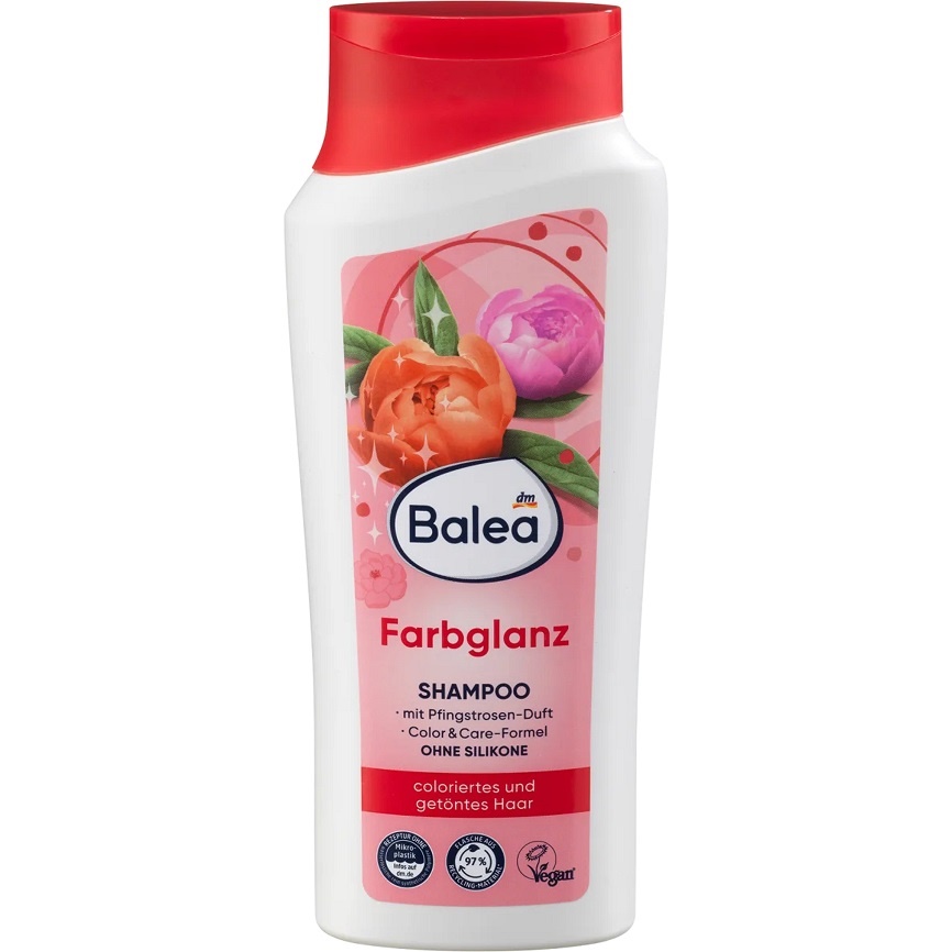 Balea Шампунь Farbglanz mit Pfingstrosen-Duft 300ml