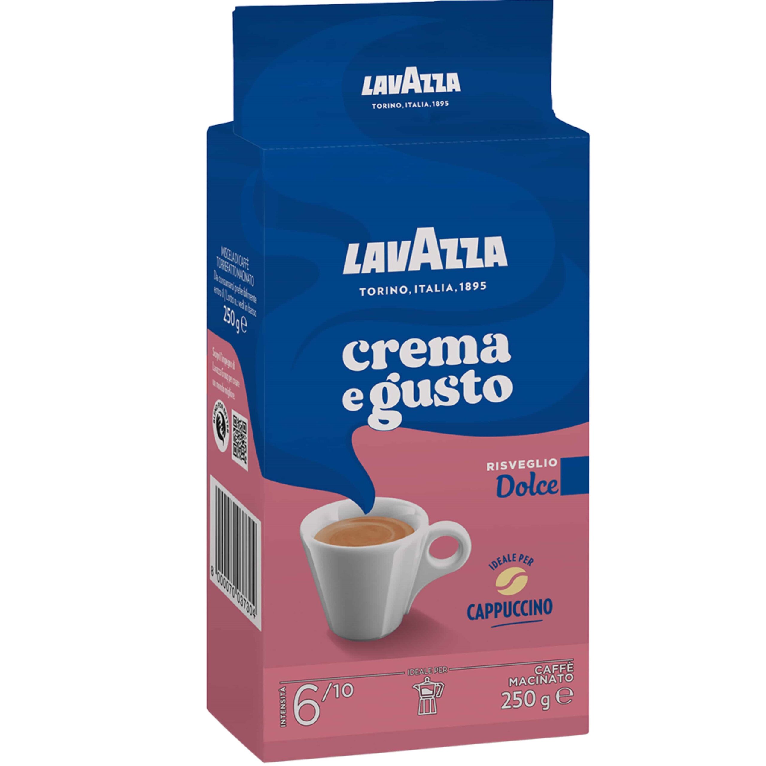 Lavazza Кава мелена Crema e Gusto Gusto Dolce – 250 g