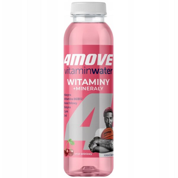 4MOVE Напій Vitamin water & Minerals Cherry 556ml