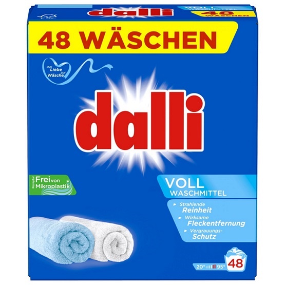 Dalli Порошок для прання Vollwaschmittel (Універсал), 48 WA