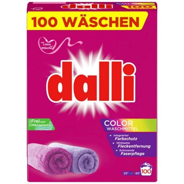 Dalli Порошок для прання (кольрових речей) Color, 100 WA