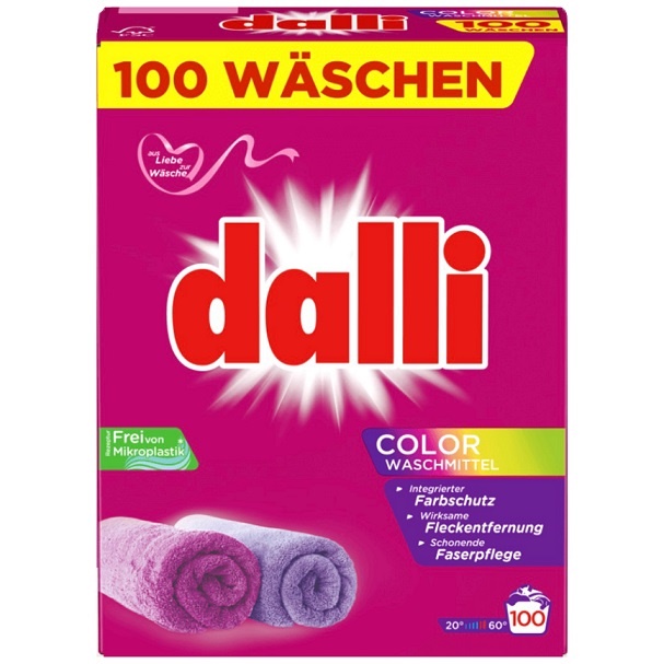 Dalli Порошок для прання (кольрових речей) Color, 100 WA
