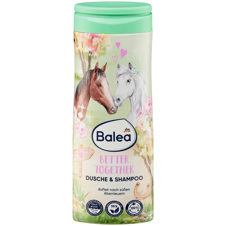 Balea Гель для душу  і шампунь, дитячий Better Together 300ml