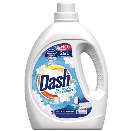Dash Гель для прання (універсал) VollWaschmittel 2 in 1, 80 WA 3,6L