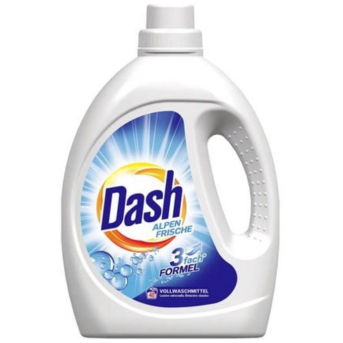Dash Гель для прання, універсальний  Alpen Frische, 40 WA 2,2L