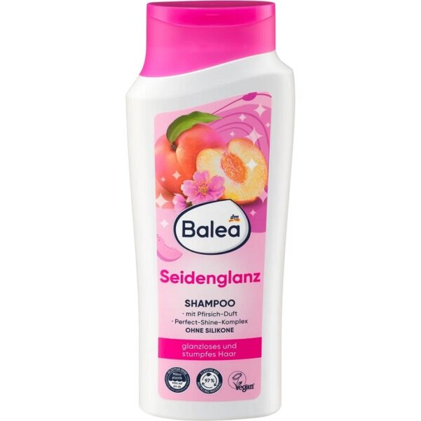 Balea Шампунь Seidenglanz mit Pfirsich-Duft 300ml