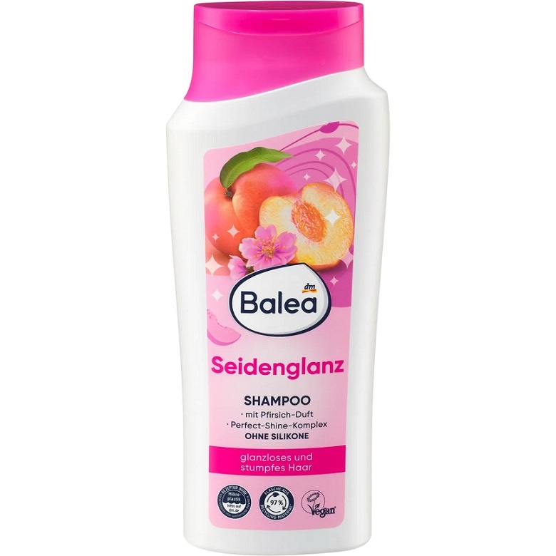Balea Шампунь Seidenglanz mit Pfirsich-Duft 300ml