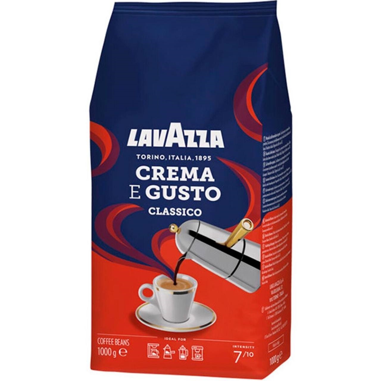 Lavazza Кава в зернах Crema e Gusto Classico – 1 kg