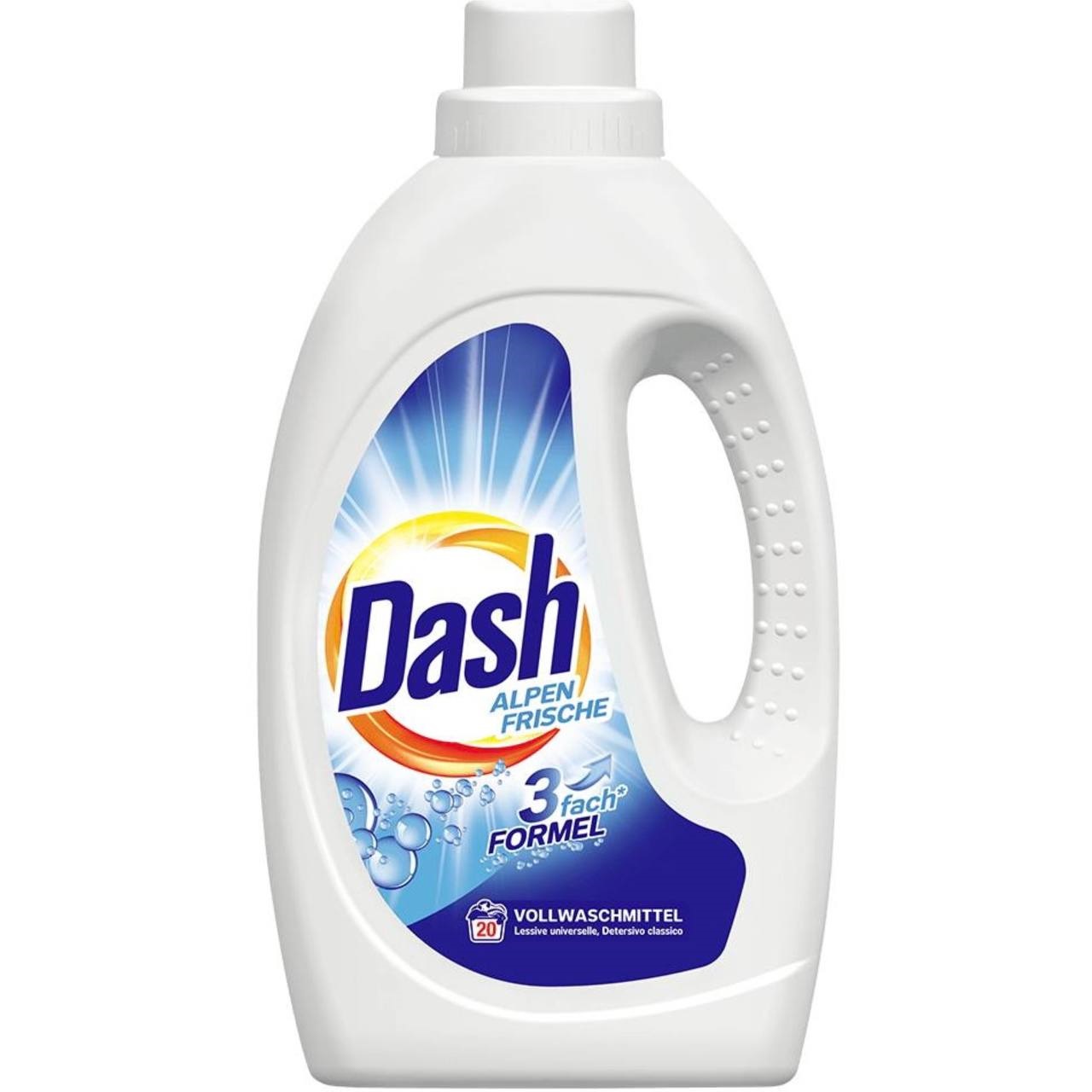 Dash Гель для прання універсальний Alpen Frische, 20 WA 1,1L