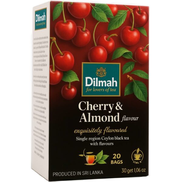 Dilmah Чай Cherry & Almond (Вишня та Мигдаль) 20 tea bags 30g